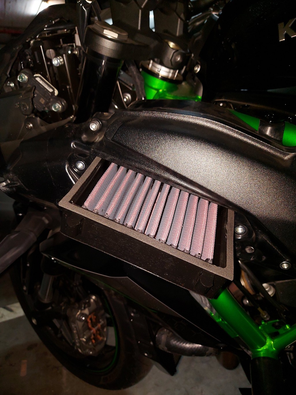 Installed DNA Preformance Air filer - Modifications, Accessories