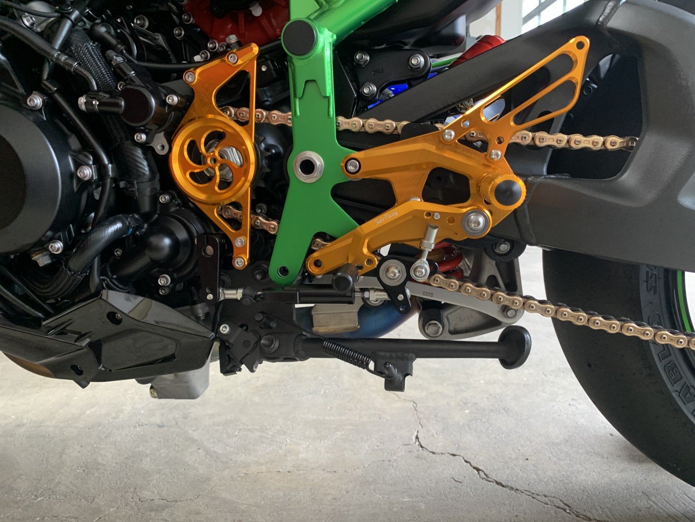 SBK Build - Sato H2 rear sets - Modifications, Accessories, and