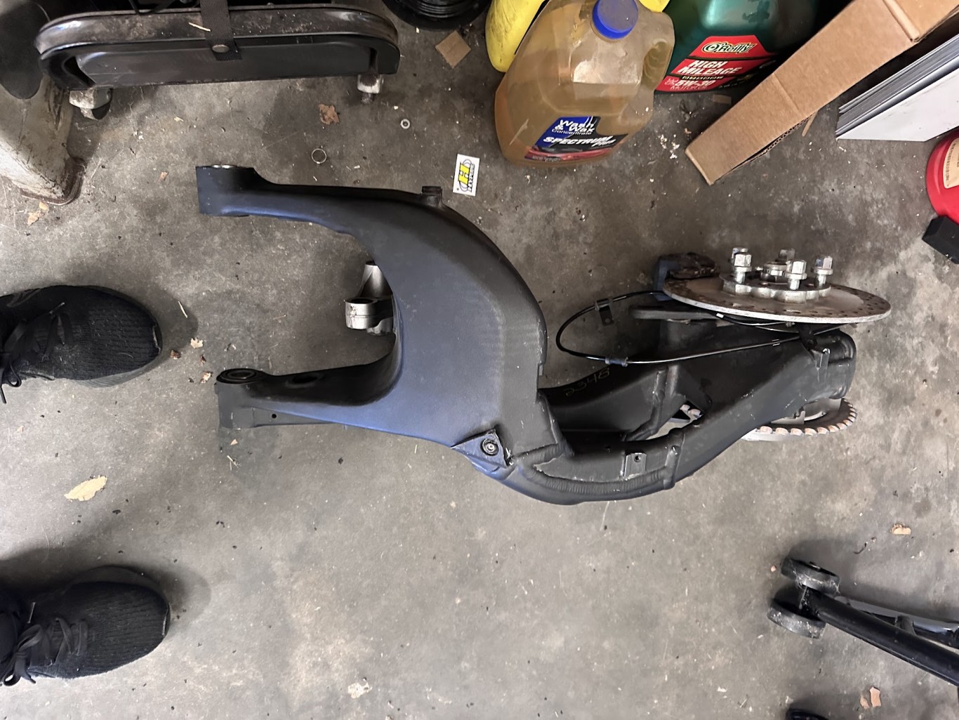 Anyone fitted a single sided swingarm ? - page 4 - Modifications